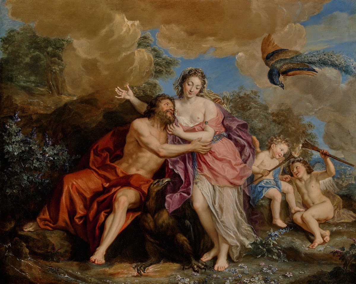 Jupiter And Juno On Mount Ida 1700s