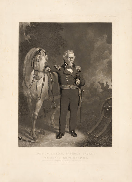 Major General Zachary Taylor  President of the United States 1848
