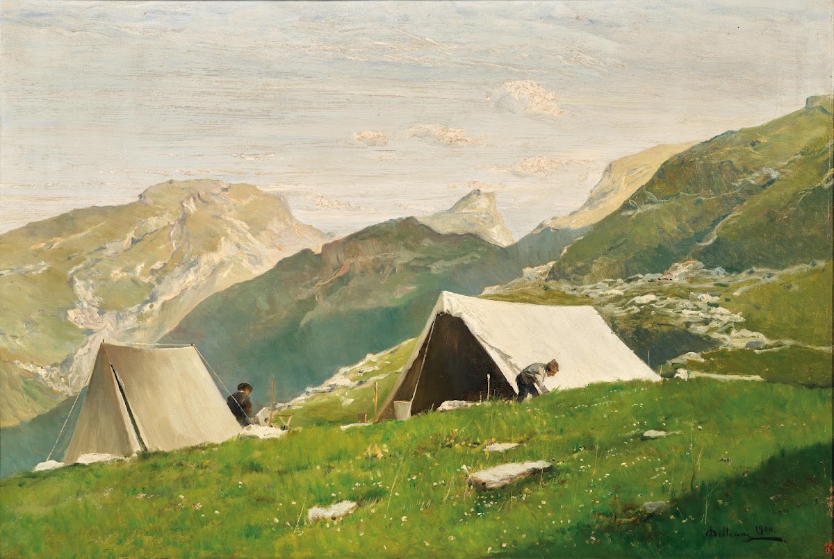 Constructing the Camp 1900