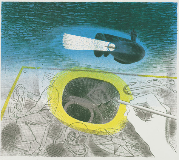 Submarine Series Introductory Lithograph 1941