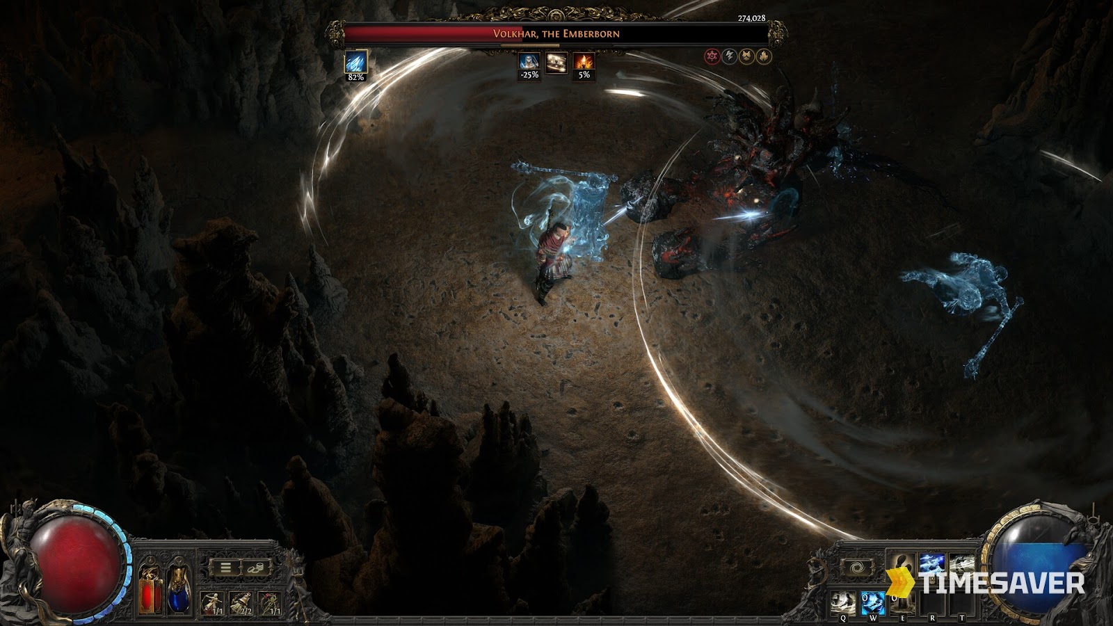 PoE2 0.5 endgame boss fight — bosses and strongboxes are inflated currency sources