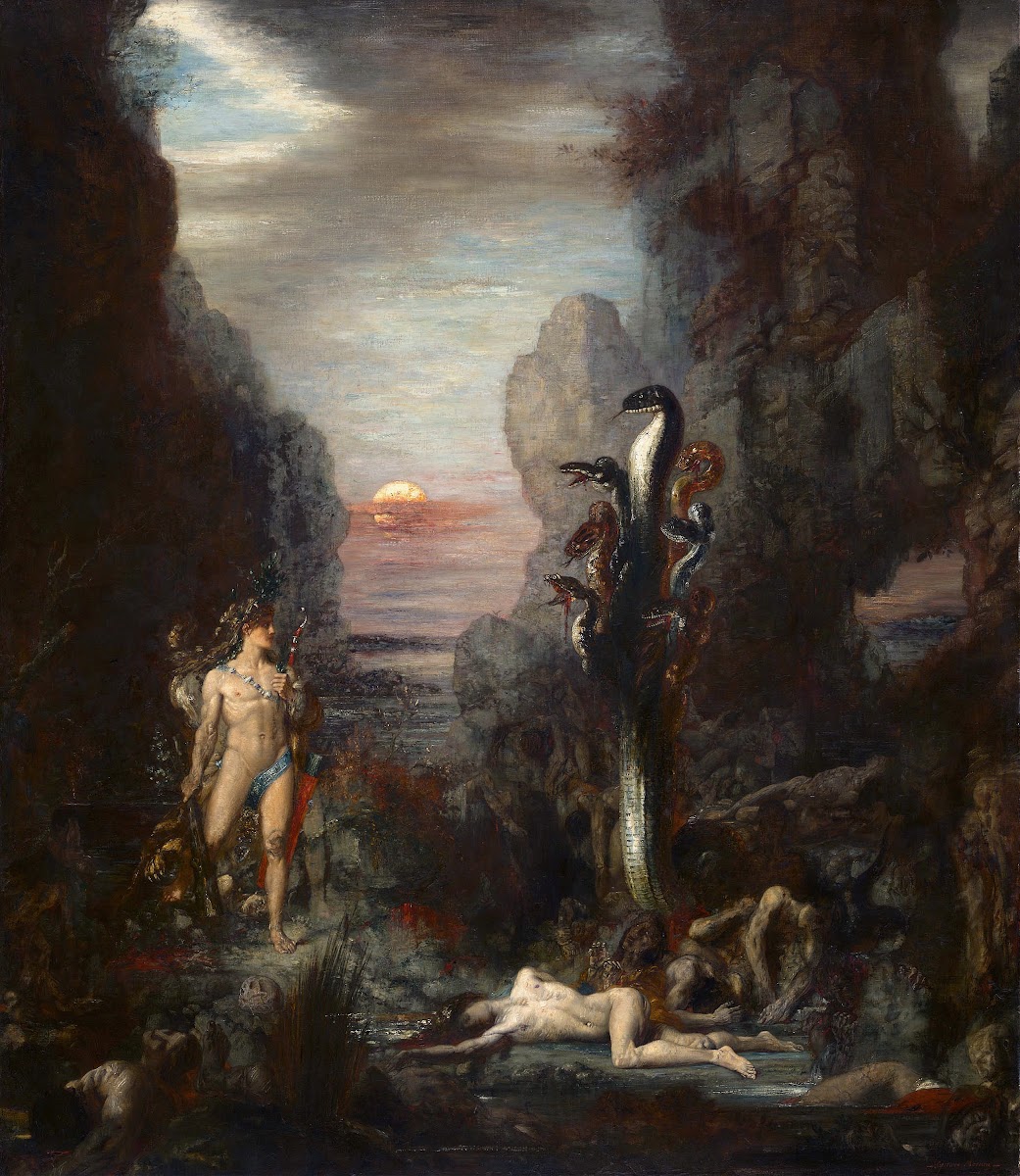 Hercules and The Lernaean Hydra 1875