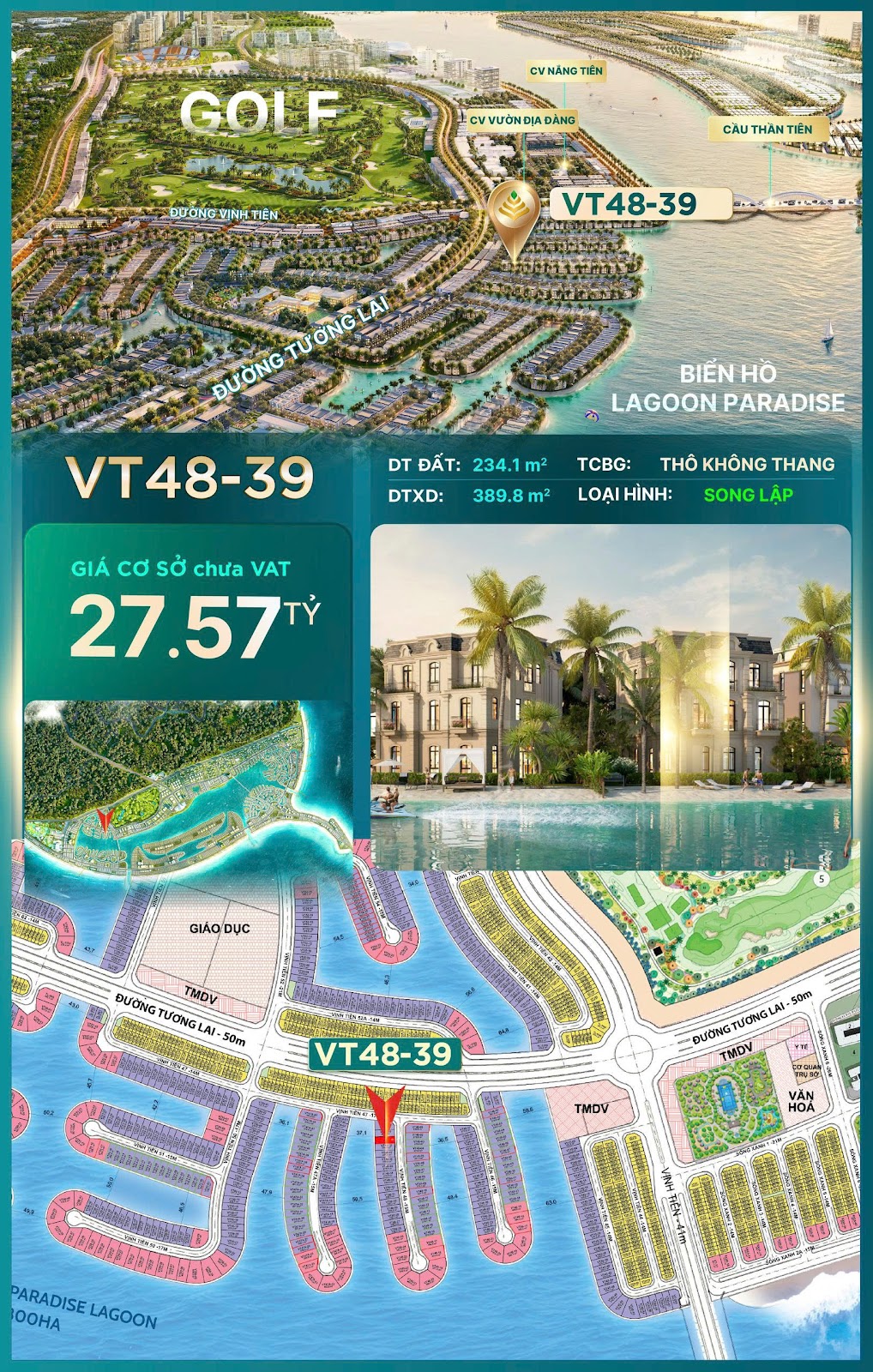 VT48-39 VINHOMES GREEN PARADISE