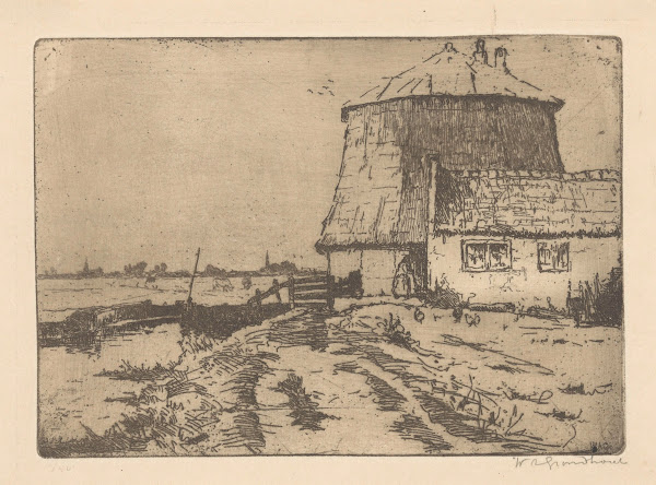 Molen zonder wieken in Voorburg 1888 1934