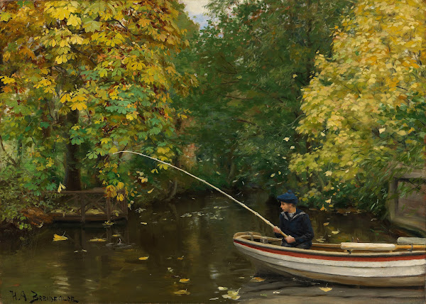 Fishing Boy 1890s