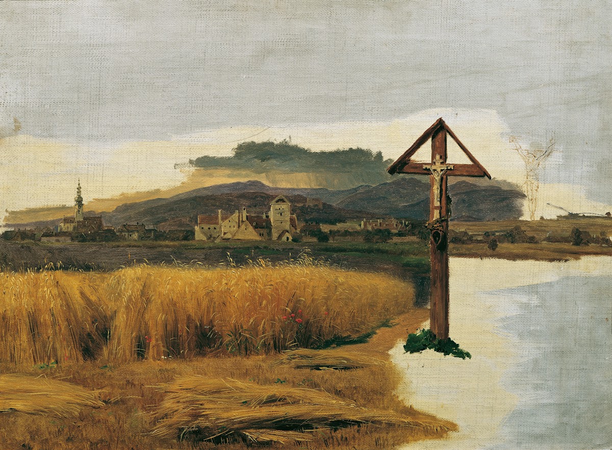 Landschaft von Brunn am Gebirge 1846