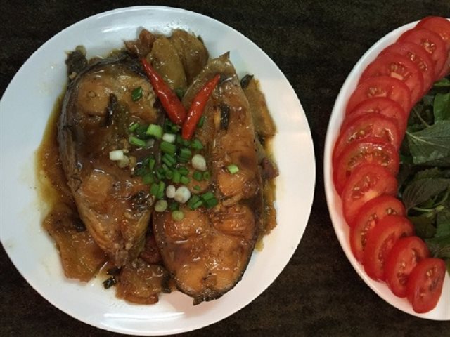 Cá Mè Kho Riềng