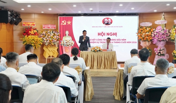 Đảng ủy PQPOC: Đẩy mạnh lãnh đạo và hoàn thành xuất sắc nhiệm vụ chính trị 6 tháng đầu năm 2026