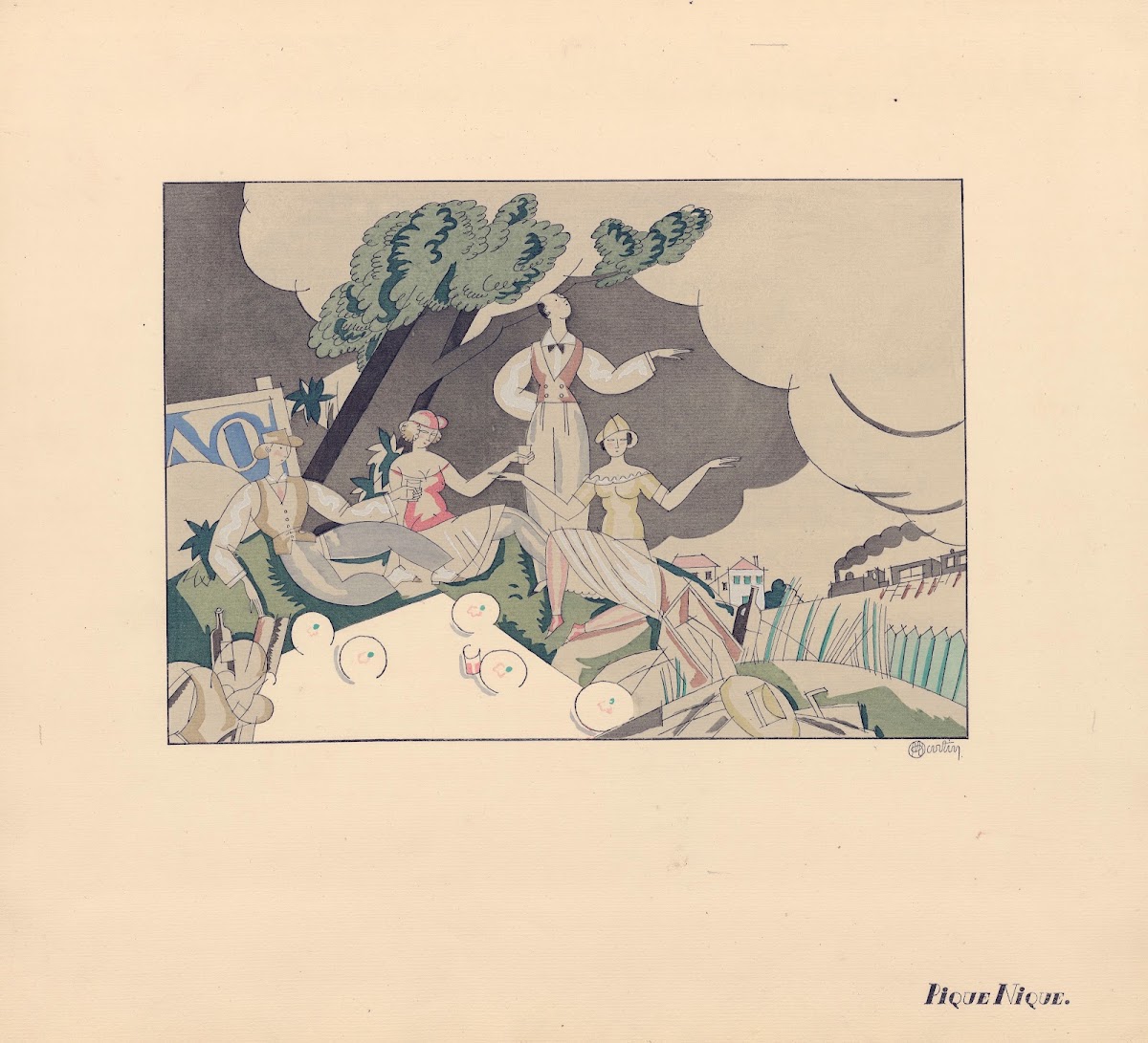 Pique nique 1914