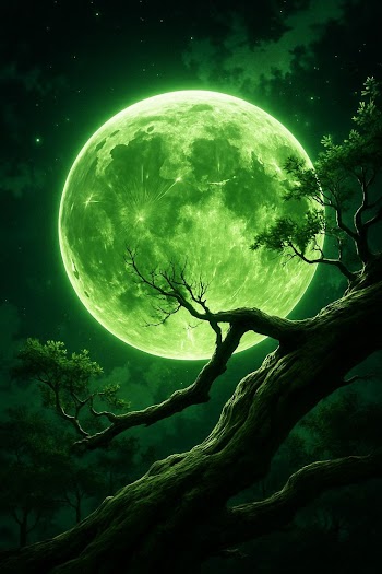 Nature Night Moon Picture