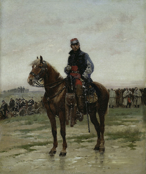 A Mounted Officer 1877