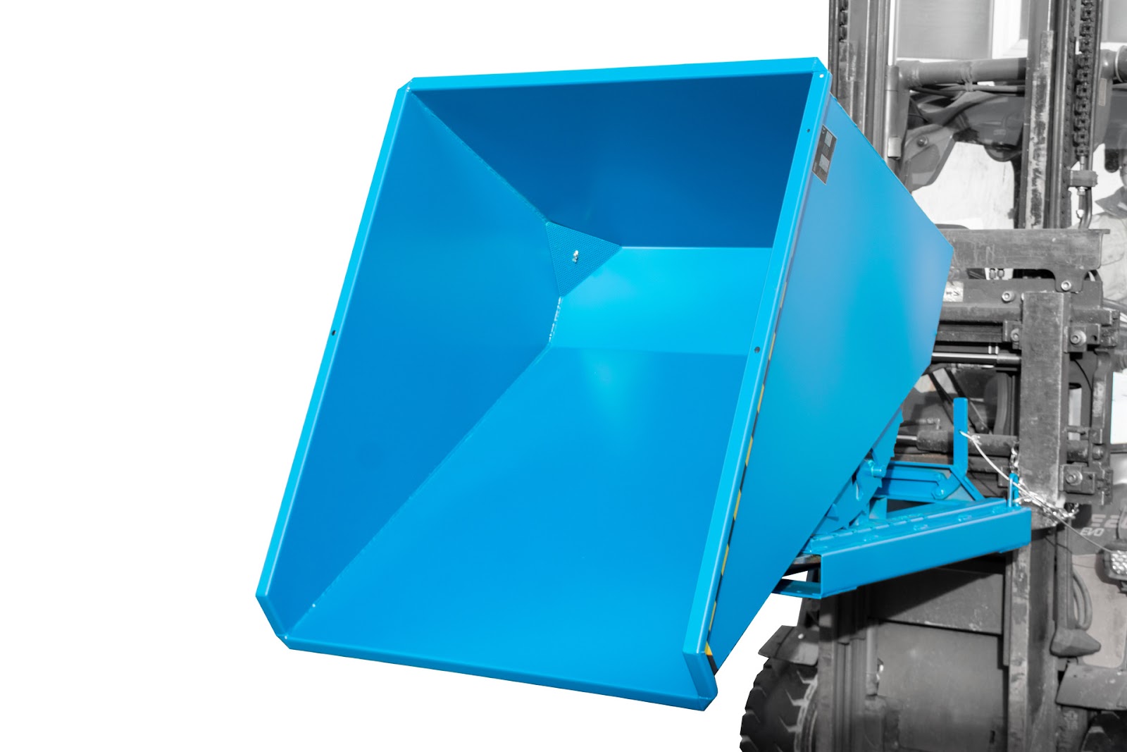 Spaander-kiepcontainer EXPO-E 600, gelakt, Lichtblauw