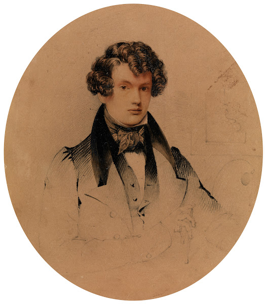 Self Portrait frontispiece to ODriscolls A Memoir of Daniel Maclise RA 1871 1829