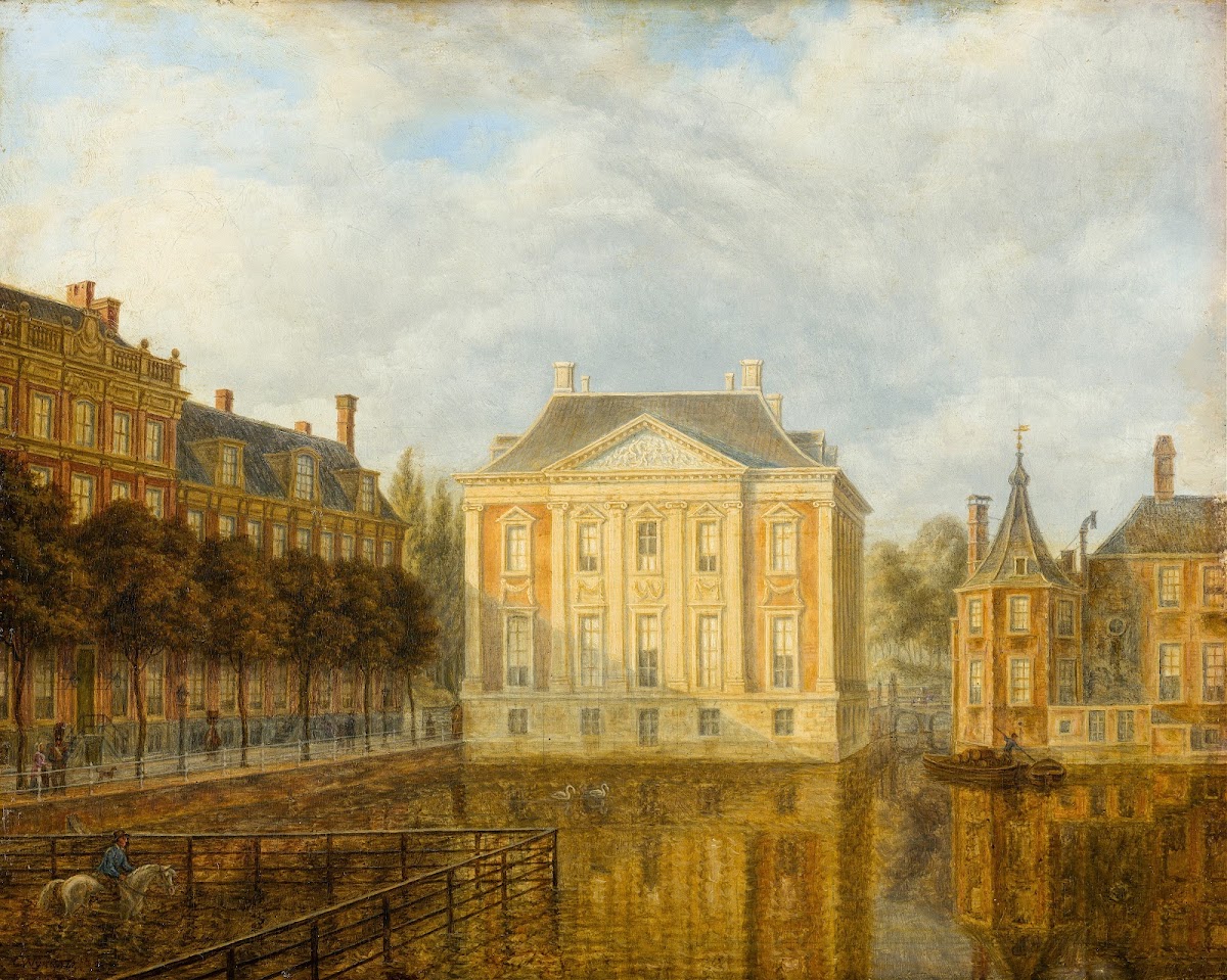 View of the Mauritshuis c 1830