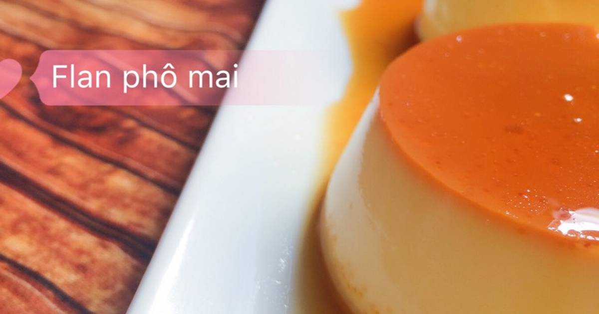 Bánh Flan Phô Mai