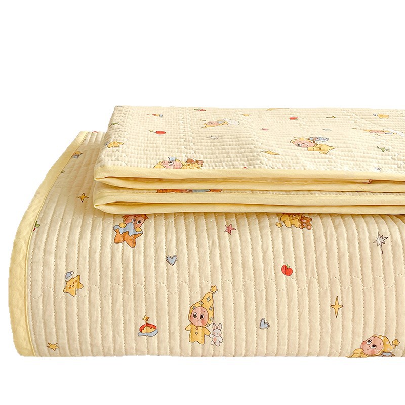 Cotton Bedspread, 3-piece, Cartoon Design