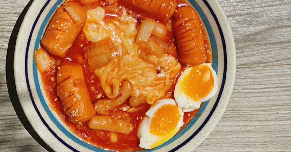 Tokbokki làm từ cơm nguội #coginaudo
