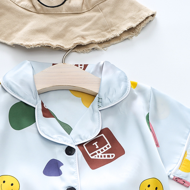 Children's summer pajamas, short-sleeved
