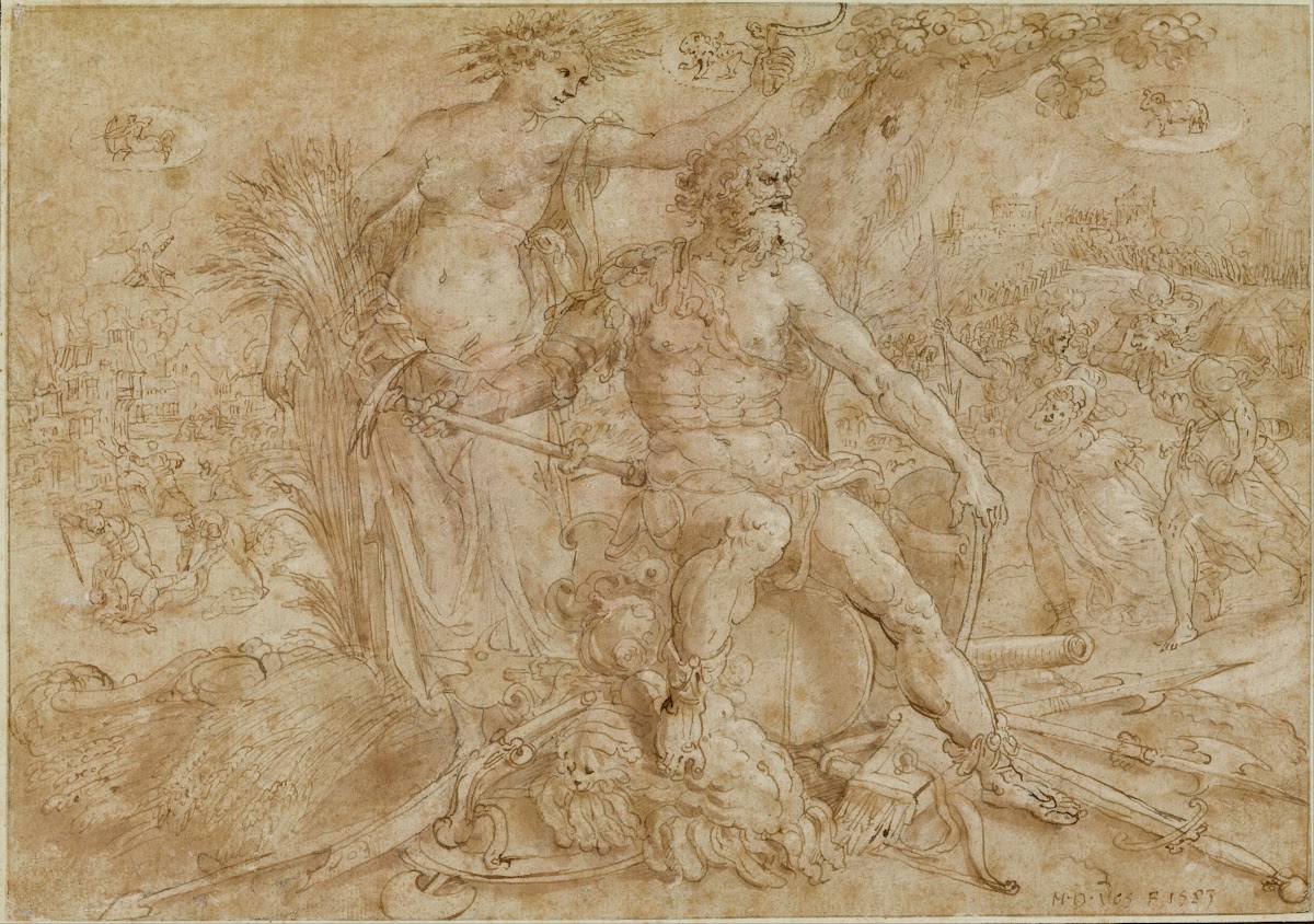 Allegory of the Choleric Temperament 1583