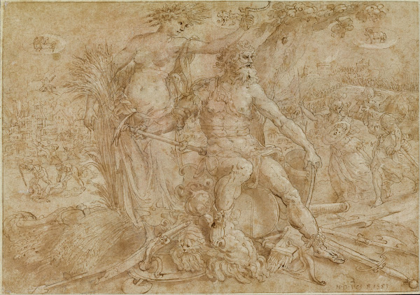 Allegory of the Choleric Temperament 1583