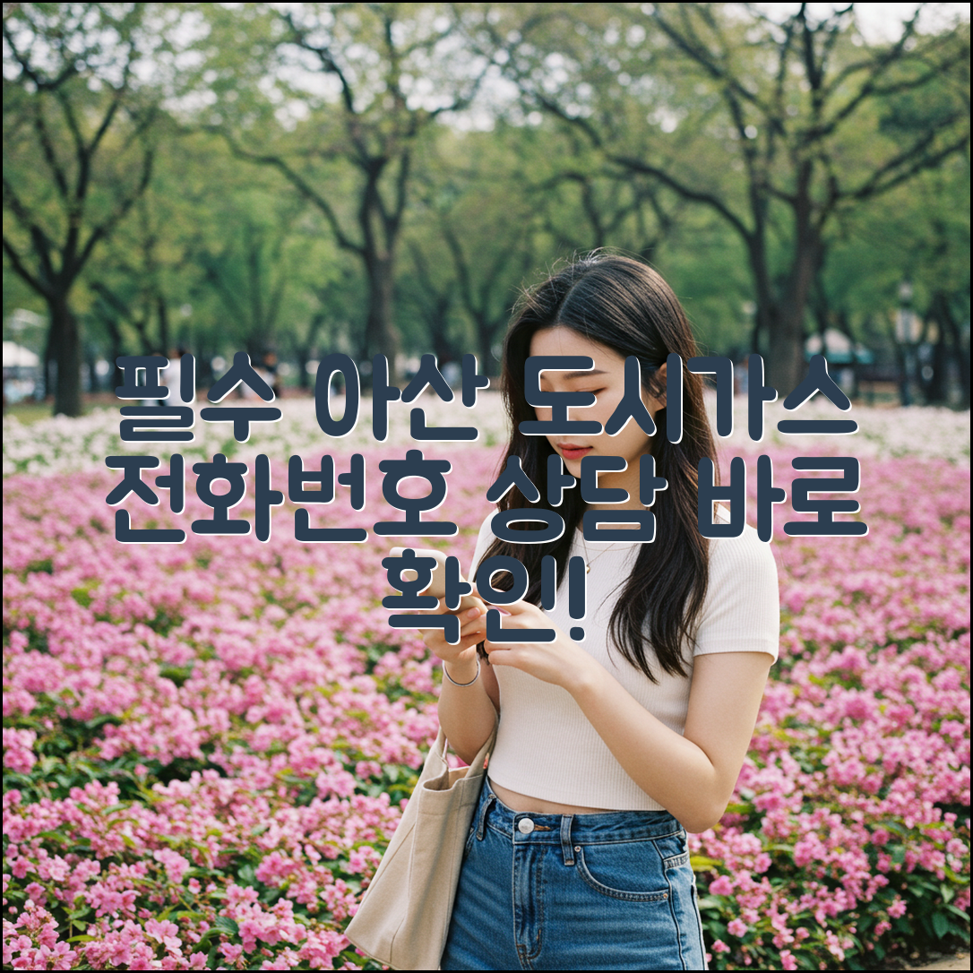 아산 도시가스 1가지 핵심 정보: 전화번호 & 상담 시간