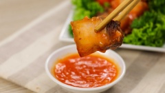 Ba Chỉ Chiên Giòn Sốt Cam