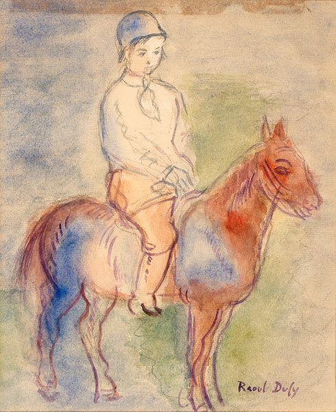 Enfant à chevaux