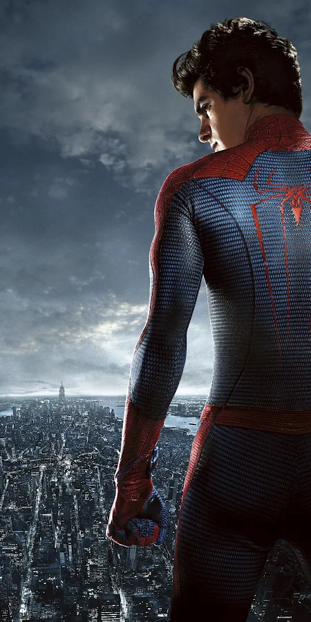 Spiderman, Superhero, Marvel, Cityscape 4K Phone Wallpaper