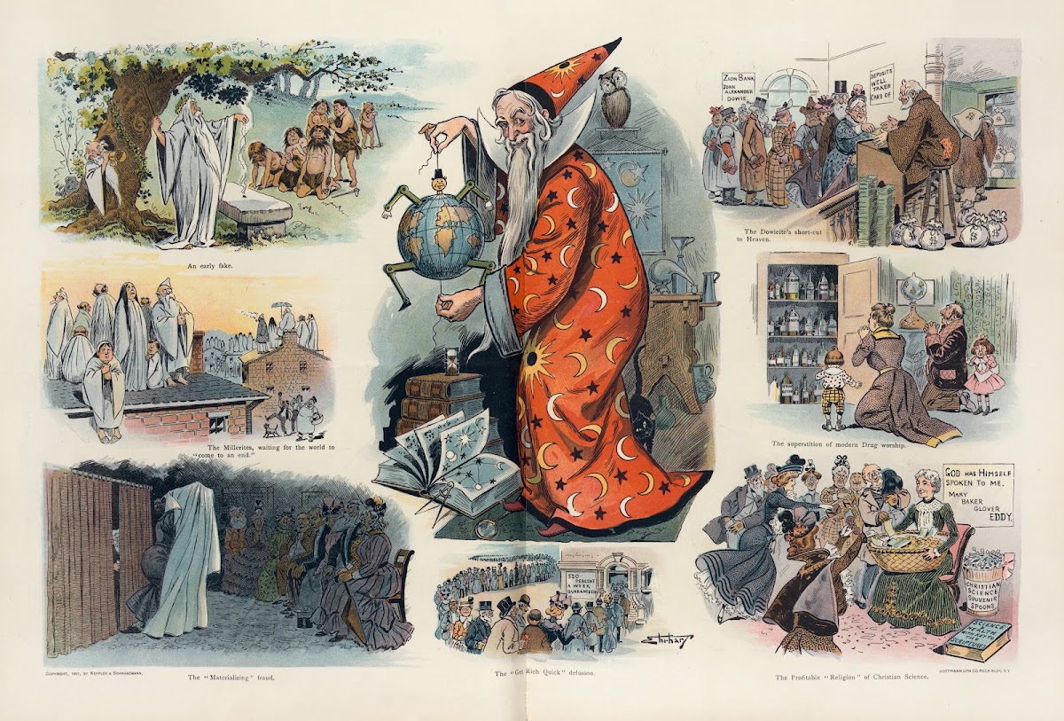 Superstition has always ruled the world 1901