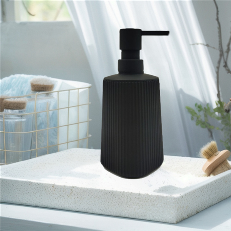 Plastic soap dispenser, pump