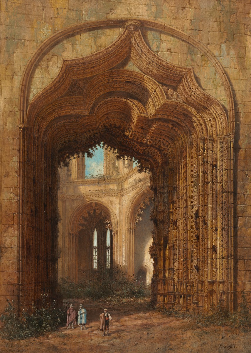 Ruined Church c 1840