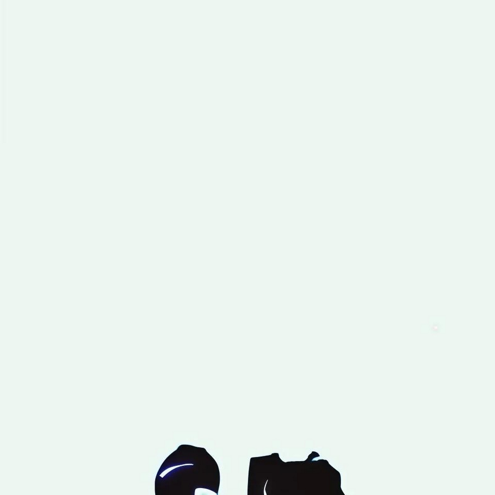 Download Minimalist Glowing Iron Man iPhone