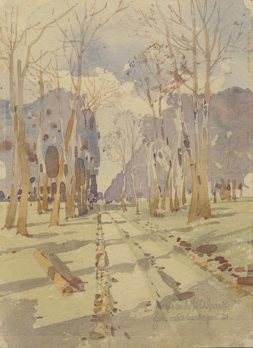Karlsruhe Wildpark 1921