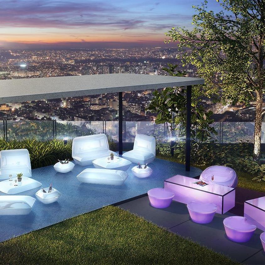 TRIA Seputeh — sky lounge city view
