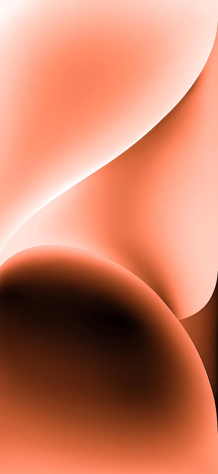 iPhone 14 Stock Wallpaper - Abstract Digital Art 5K iPhone Wallpaper (3912x8476)