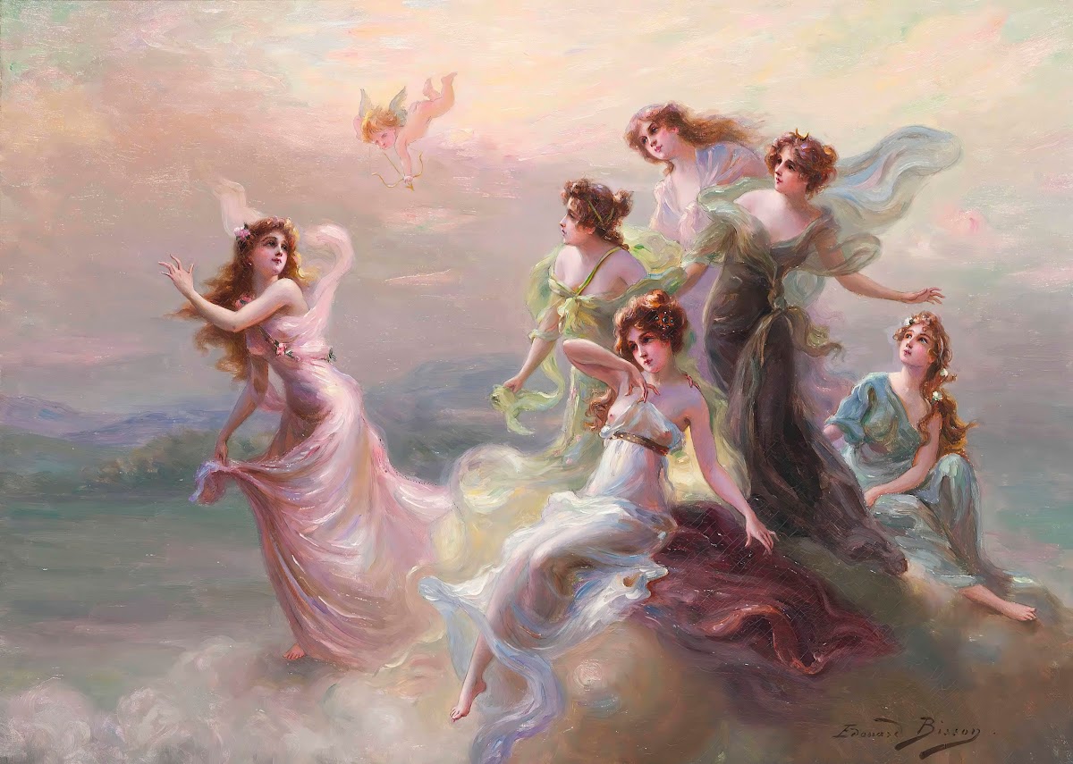 The Dance of the Nymphs and Cupid ca 1900
