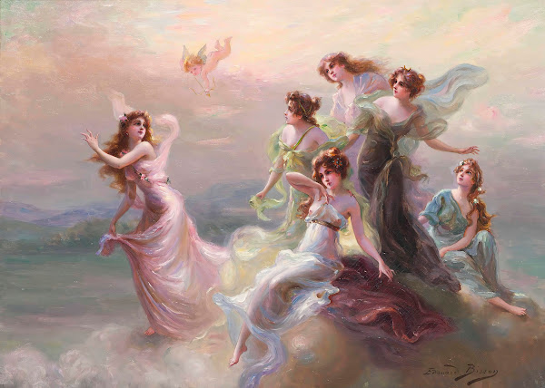 The Dance of the Nymphs and Cupid ca 1900