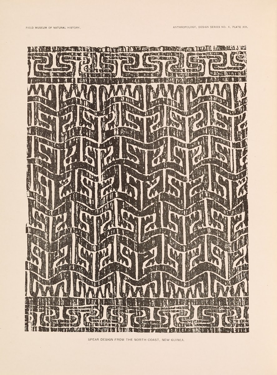 Decorative art of New Guinea Pl11 1925