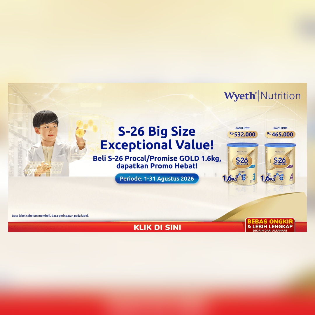 S-26 Gold Big Size Exceptional Value 1-31 Agustus 2026