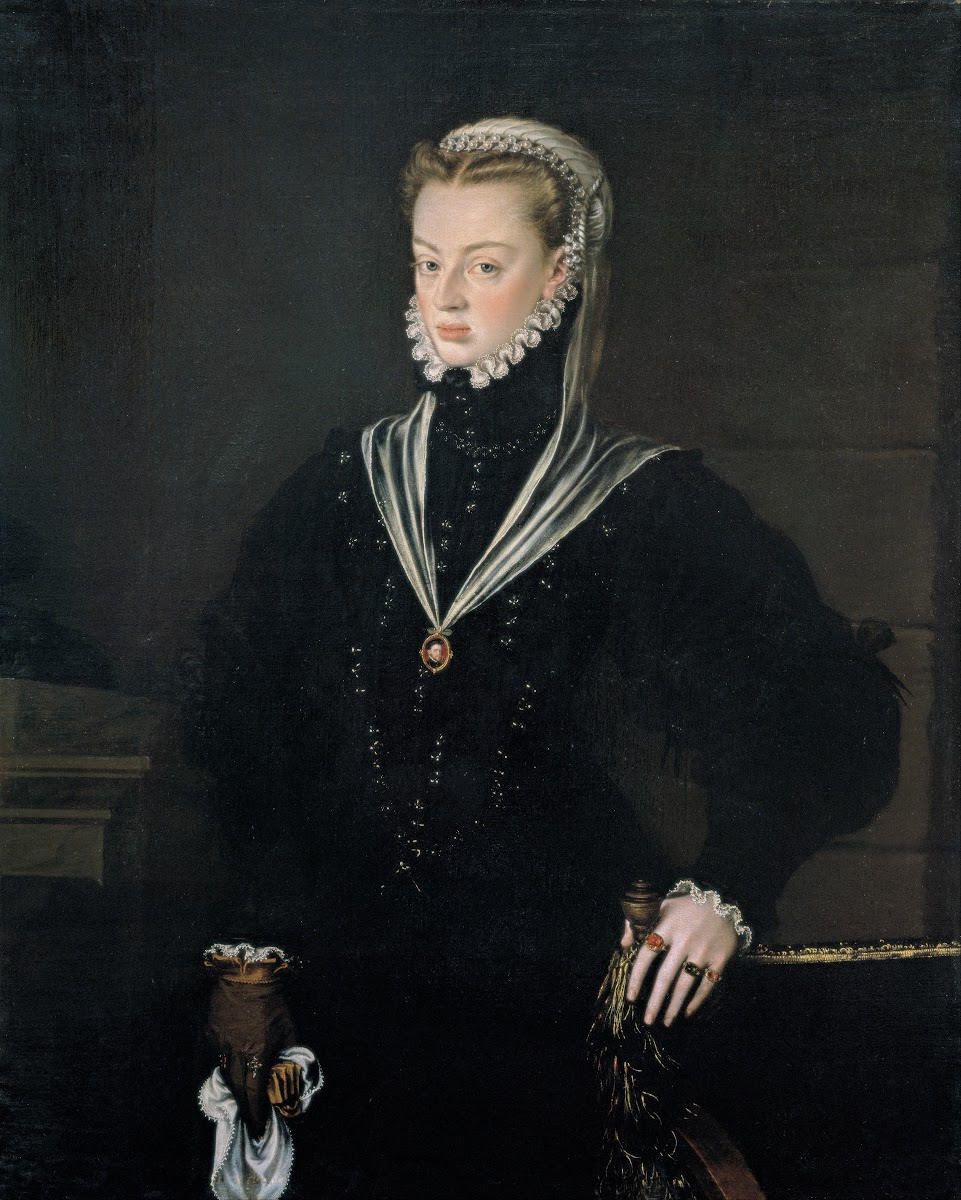 Portrait of Juana of Austria Princess of Portugal circa 1557