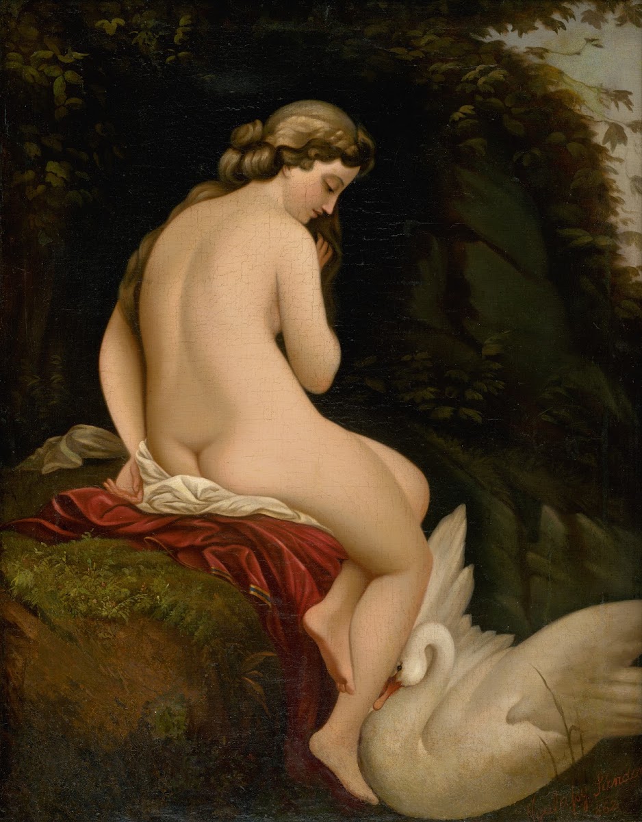 Leda And The Swan 1862