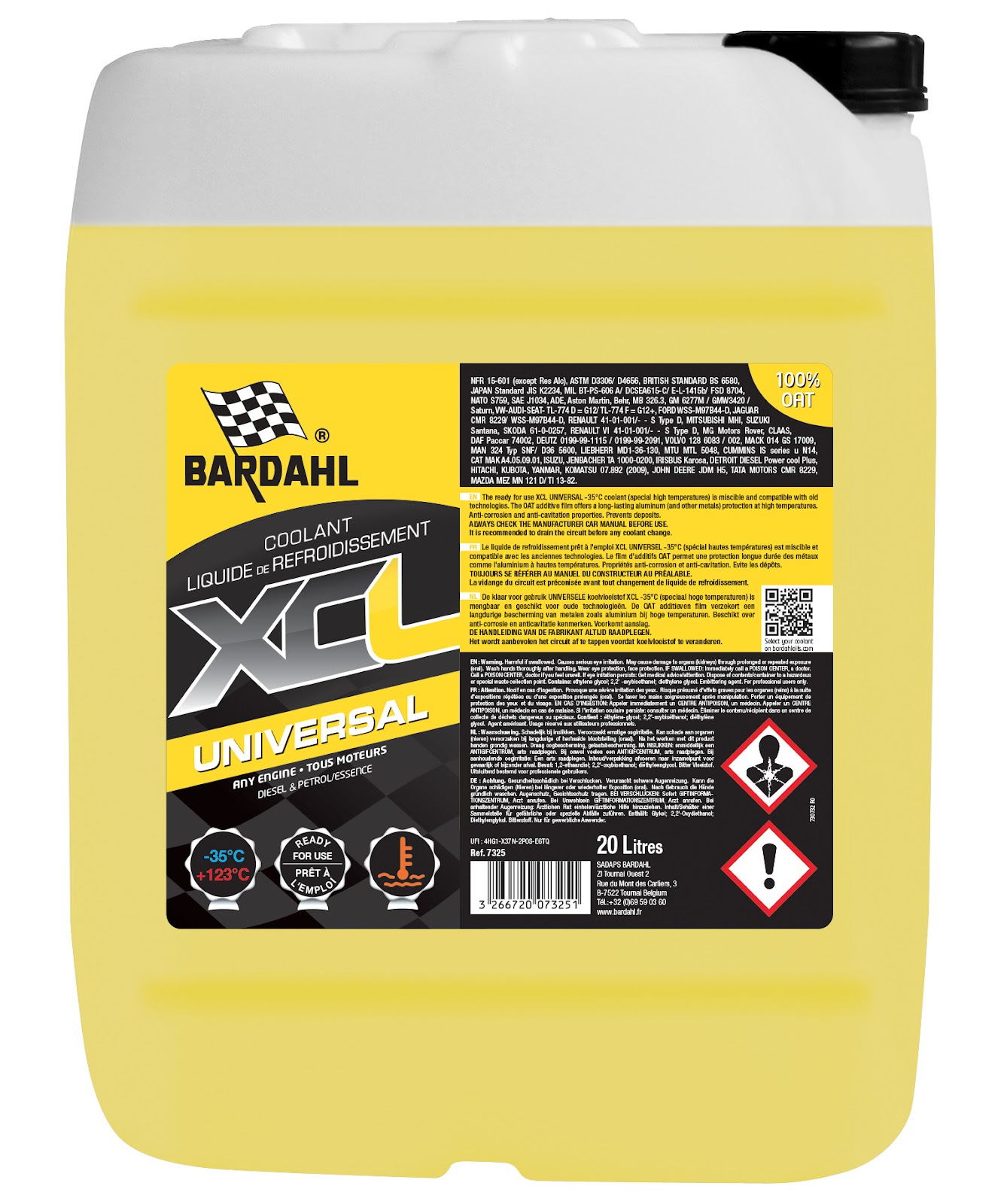XCL Universeel -35°C - 5L