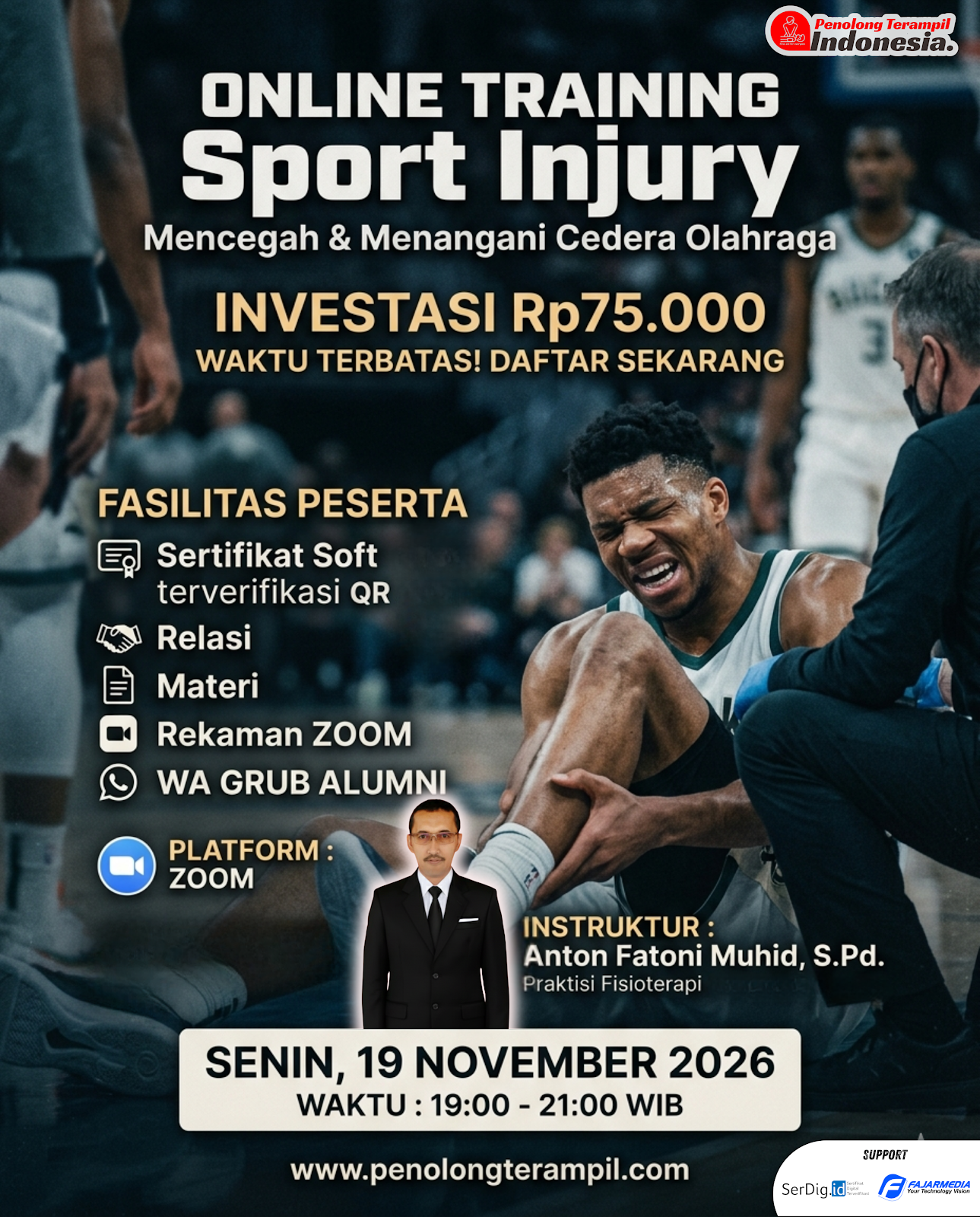 Pelatihan Cedera Olahraga