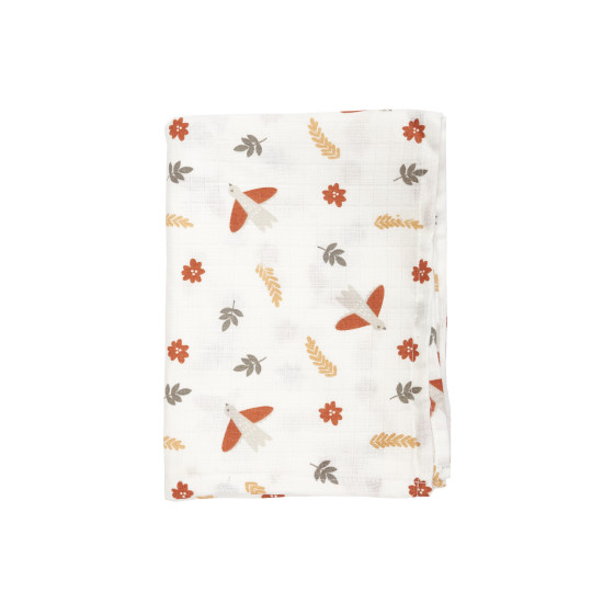 Пелюшка Twins муслінова 110х75 Птахи