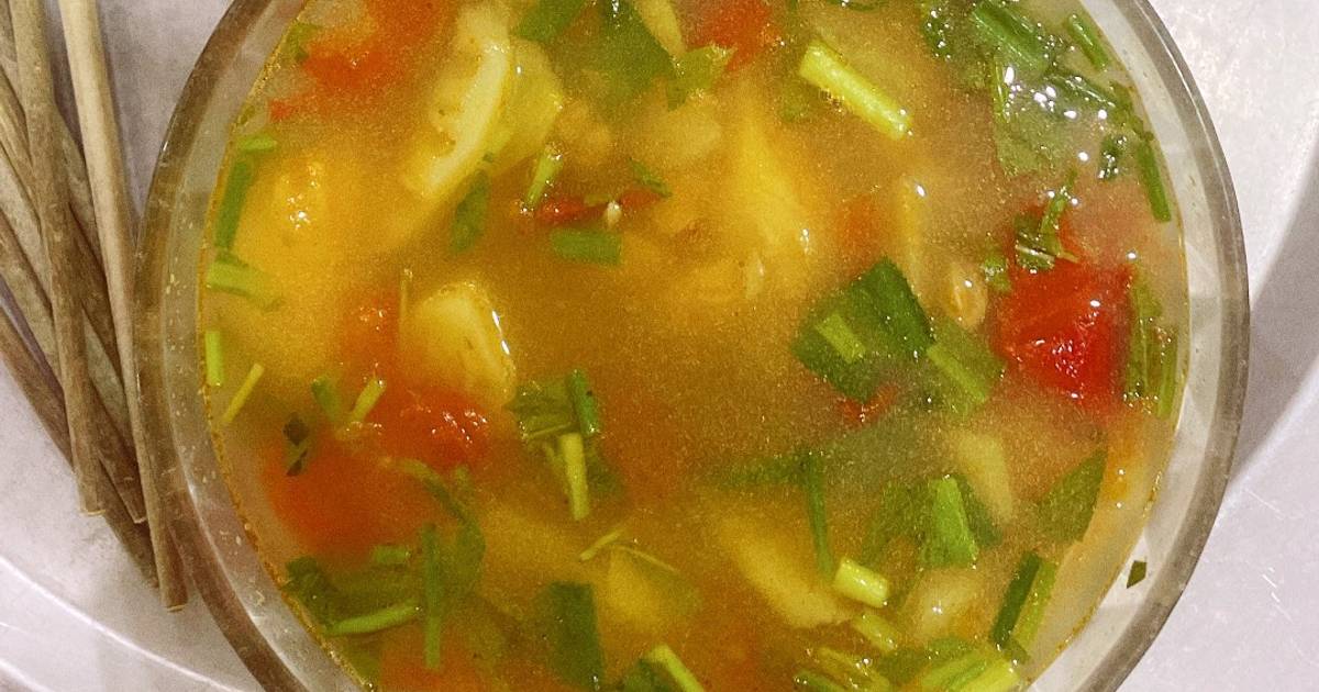 Canh ngao chua
