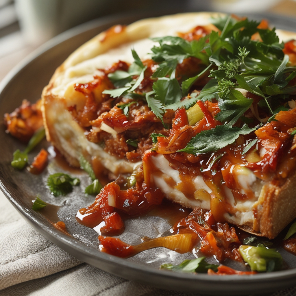 Korean-Inspired Kimchi Bulgogi Cheesestea - Easy Homemade Flavor Explosion finished