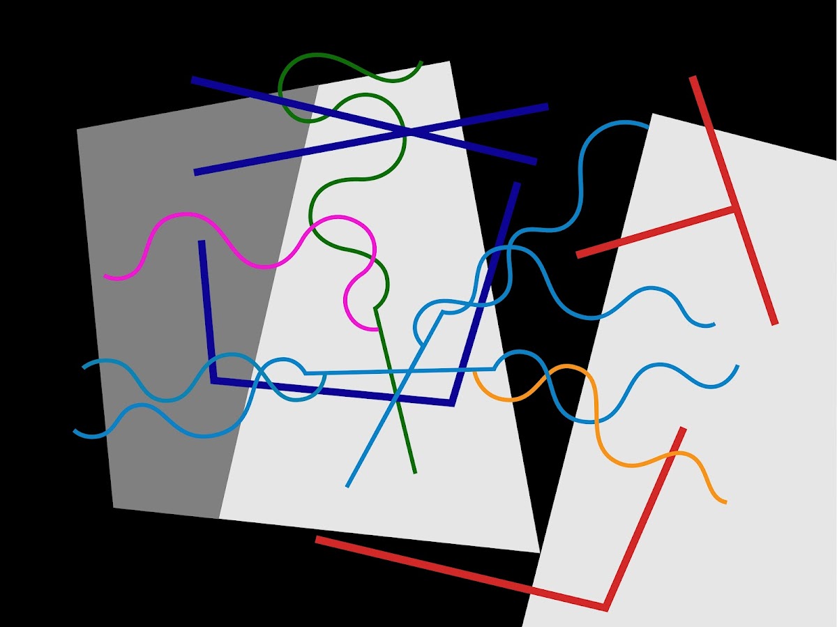 Balken und gewellte Linien 2014