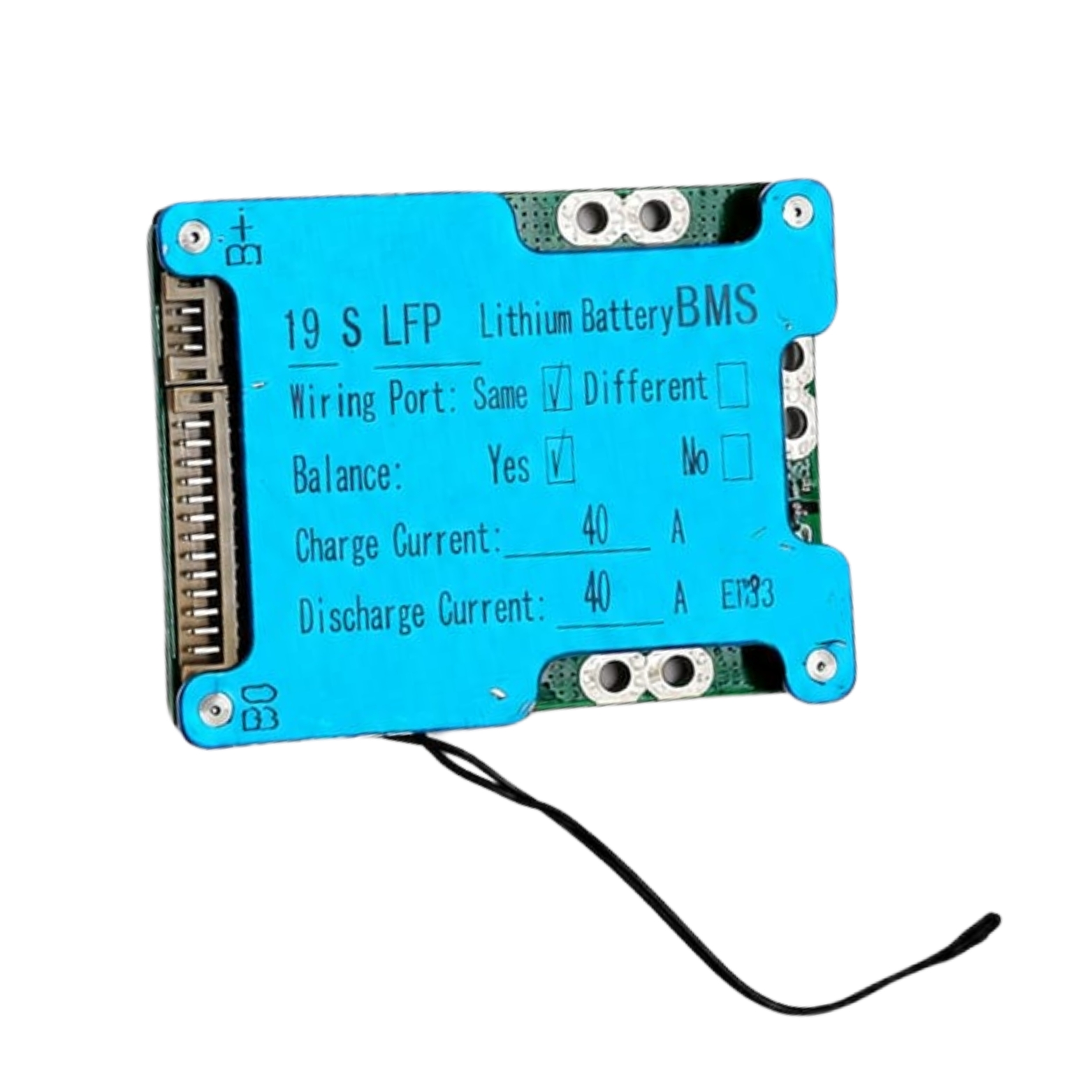 BMS LFP 19S 40A (JLGW) (11dff)