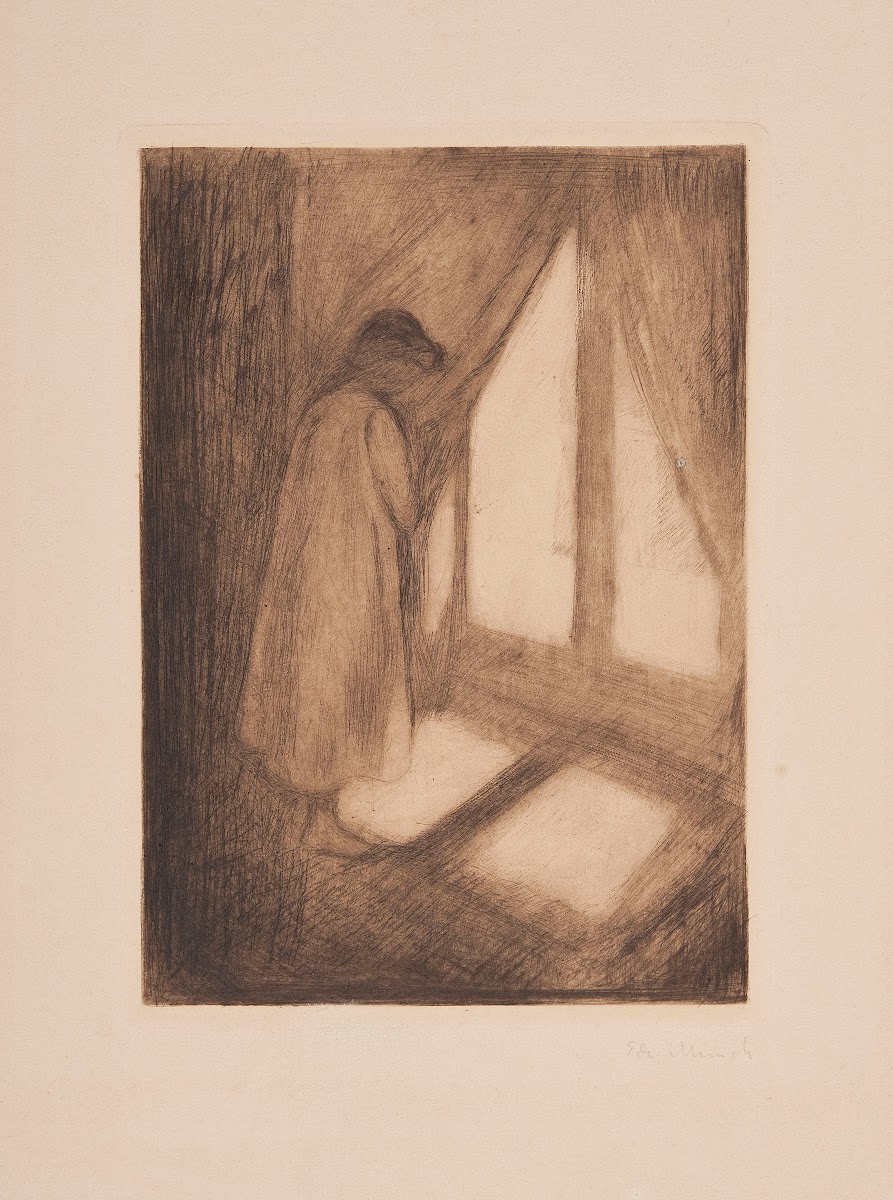 Das Mädchen am Fenster 1912