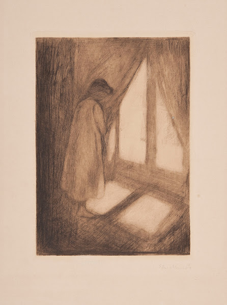 Das Mädchen am Fenster 1912